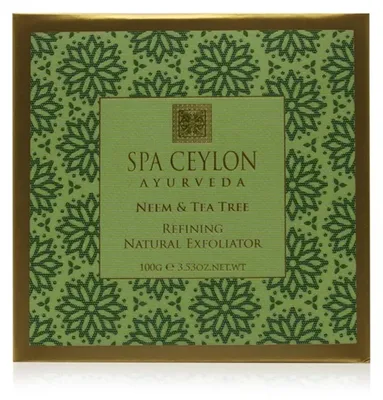 Produktbild von Natürliches Peeling für die Haut – für problematische, zu Akne neigende und fettige Haut – mit Neem und Teebaumöl – NEEM & TEA TREE