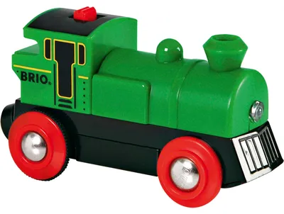 Obrázek produktu pro Bateriová lokomotiva BRIO Speedy Green, 1 kus