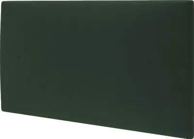 Produktbild von STEGU Schlafzimmer Polsterpaneel Wandkissen Kopfteil Velours Dunkelgrün 60x30 cm