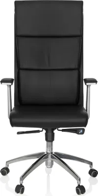Obrázek produktu pro hjh OFFICE manažerské křeslo MONZA 20 Ergonomické kancelářské křeslo s područkami Kožené otočné křeslo do kanceláře, domácnosti