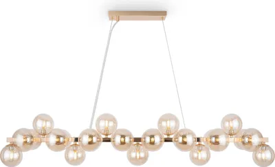 Produktbild von Maytoni Dallas Pendelleuchte MOD547PL-25G 25xG9, Gold, aus Metall, exkl. Leuchtmittel