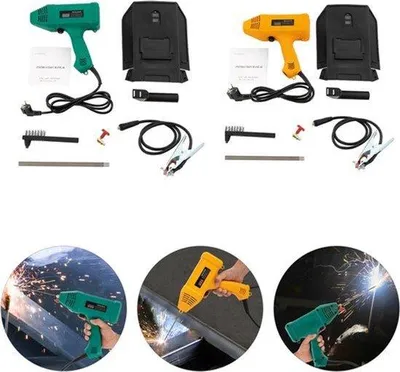 Image de Appareil de soudure portable - 3000 W - avec écran LED - pour les travaux de bricolage et les réparations