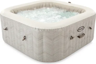 Zdjęcie produktu dla INTEX 28472NP - Whirlpool - Bańka kwadratowa Chevron Deluxe (196x196cm) dla 6 osób