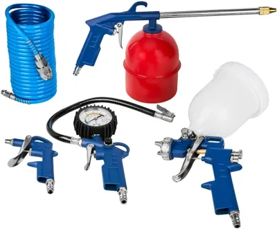 Productafbeelding van KRAFT&DELE | Pmatische spuitpistool, accessoires 18-in-1