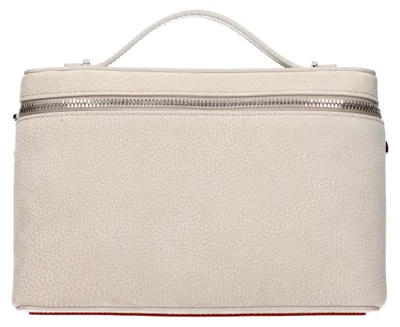 Produktbild von Christian Louboutin Djanis Umhängetasche genarbt beige