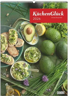 Produktbild von Küchenglück 2026 - Küchenkalender in Postergröße 50 x 70 cm