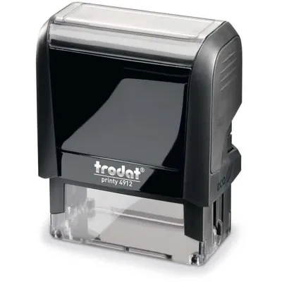 Produktbild von TRODAT trodat® Textstempel Printy 4912 47 x 18 mm (B x H) individuelle Textplatte schwarz