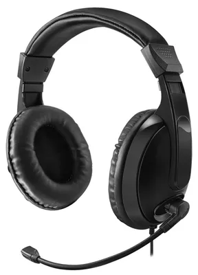 Produktbild von Adesso Xtream H5U Kopfhörer Verkabelt Kopfband USB Typ-A Schwarz