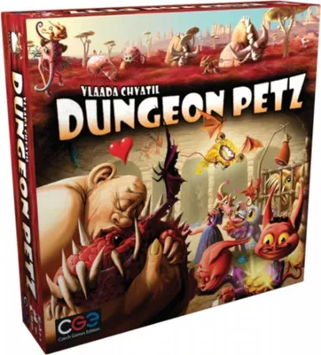 Produktbild von Dungeon Petz Brettspiel für 2-4 Spieler ab 12 Jahren
