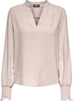 Immagine prodotto di ONLY ONLMETTE V-NECK LS SMOCK TOP NOOS W Gray Morn XS