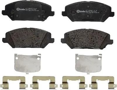 Produktbild von Bremsbelagsatz Scheibenbremse 18 mm BREMBO für u.a. HYUNDAI i30
