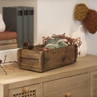 Produktbild von Aufbewahrungskiste recyceltes Holz – Dekobox