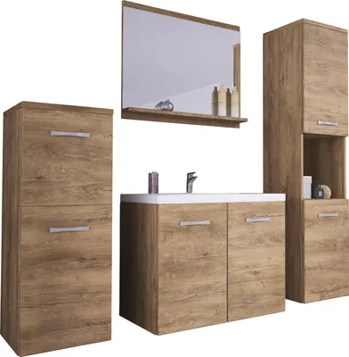 Immagine prodotto di Armadietti per il bagno MIKSA - rovere lefkas