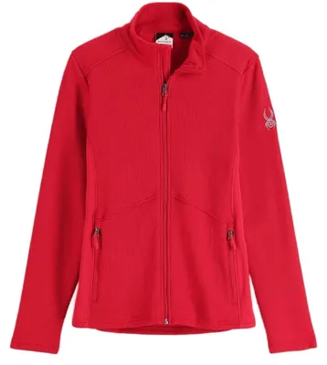 Produktbild von Fleece-Skijacke für Damen Spyder Bandita-Rot-L