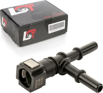 Produktbild von Kraftstoffleitung Schnellkupplung T-Stück Winkel mit doppelt Stecker 7,89 - 8 mm
