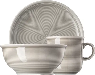 Produktbild von Thomas Trend Colour Moon Grey Frühstücksset 3tlg