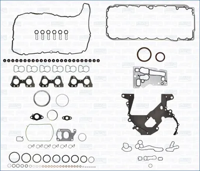 Image de AJUSA 51048200 : Kit complet de joints moteur, compatible avec les modèles BMW suivants : 5 Touring (F11), 3 Touring (F31), 5 Limousine (F10), 3 Limousine (F30, F80), X3 (F25)