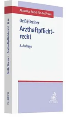 Produktbild von Arzthaftpflichtrecht