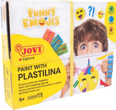 Immagine prodotto di JOVI 263FE JOVI Knete Funny Emojis farbsortiert
