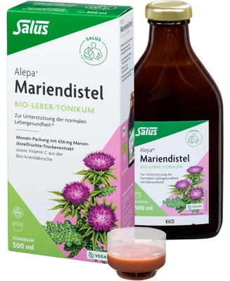 Zdjęcie produktu dla Salus Alepa Organiczny tonik z ostropestu plamistego, organiczny 500 ml