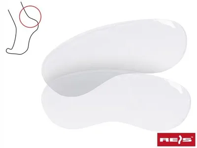 Produktbild von Mazbit MS348 Gel-Ferseneinlagen Transparent Reibungsschutz