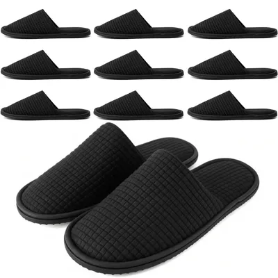 Produktbild von 10 Paar Einweg Hotel Slipper für Gäste