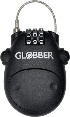 Produktbild von Authentic Sports Globber Kabelschloß Schwarz