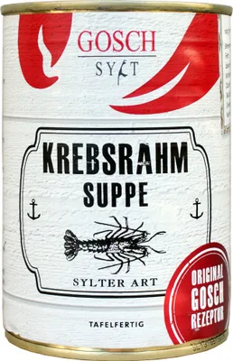 Image de Soupe à la crème d'écrevisses,SYLTER ART, 390 ml
