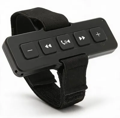Bluetooth-Media-Controller fürs Auto, große Tasten, IPX4 wasserdicht