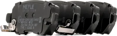 Produktbild von MEYLE 025 234 1715/W Bremsbeläge Hinten für OPEL ZAFIRA B (A05) Meriva A (X03) Astra H Caravan (A04) Astra H Schrägheck (A04) Astra G CC (T98)