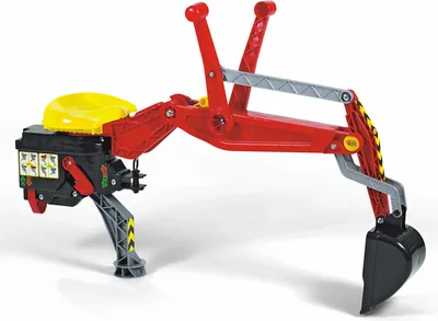 Produktbild von Hecklader Backhoe rot