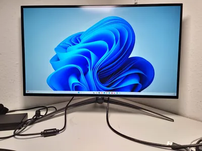 Produktbild von Acer Predator X27U 27 Zoll Class WQHD Gaming-LED-Monitor - 16:9 Format - Schwarz - 67,3 cm (26,5 Zoll) Viewable - OLED - 2560 x 1440 Pixel Bildschirmauflösung - 1,07 Milliarden Farben - FreeSync Premium (DisplayPort VRR) - 1000 cd/m² - 0,03 ms - GTG Refre