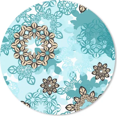 Produktbild von MuchoWow® Mauspad Mousepad Teenager - Mandala - Muster 20x20 cm - Mousepads - Maus Mat - Pad - Mausunterlage - Schreibtischmatte