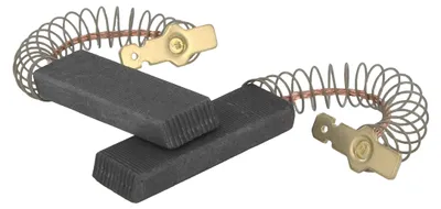 2 Motorkohlebürsten 12,3x4,8x35mm 4,8mm AMP
