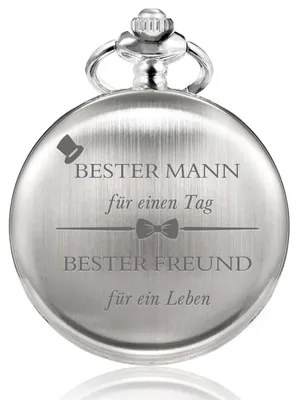 Produktbild von Solidchoice – Personalisierte Taschenuhr für den besten Mann