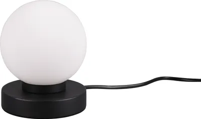 Produktbild von Trio Leuchten Tischlampe Prinz II schwarz/weiß
