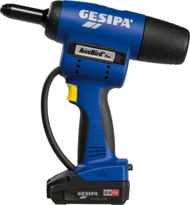 Obrázok produktu pre GESIPA AccuBirdPro 12-dielna akumulátorová nitovačka 13000N L-Boxx - 1679659