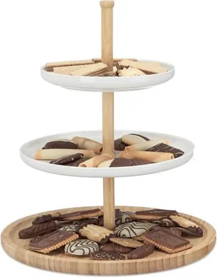 Immagine prodotto di Etagere Bambù e Vetroceramica