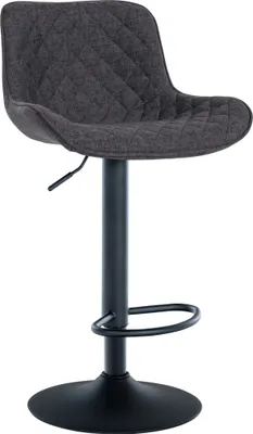 Produktbild von Barhocker HLO-CP282 Stoff  schwarz