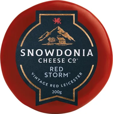 Obrázok produktu pre Syr Cheddar Red Storm 200g - Snowdonia