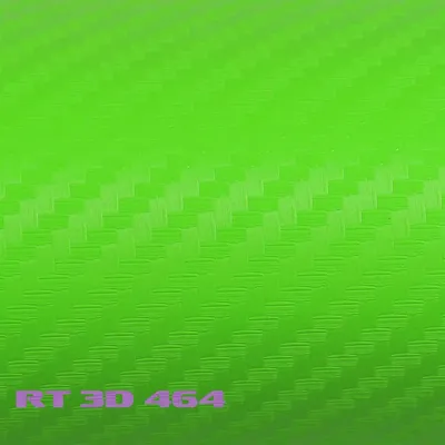 Produktbild von (5,91€/m²) Rapid Teck® 3D Carbon Folie Hellgrün Autofolie 152 cm Breite Laufmeterware selbstklebende Folie mit Luftkanälen Auto Folie Carbonfolie