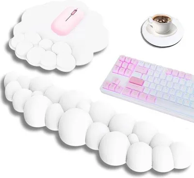Produktbild von Ergonomische Memory Foam Mauspad weich