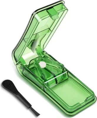 Immagine prodotto di Divisore per pillole Tagliapillole Divisore per farmaci Verde Senza BPA