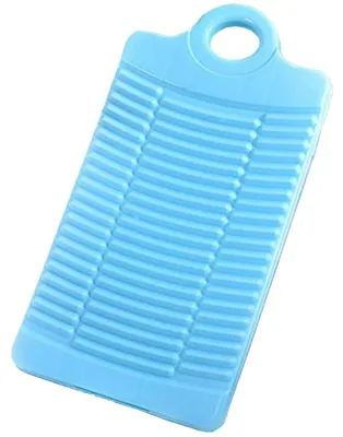 Obrázek produktu pro Přenosná mini valcha z plastu, protiskluzová, doplněk na praní (modrá)