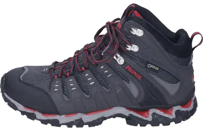 Immagine prodotto di Meindl Herren Echtleder Outdoor- und Trekkingstiefel 'Respond Mid II GTX' graphit/rot, Herren:46 EU