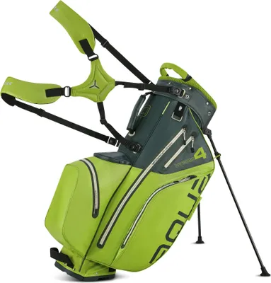 Produktbild von Big Max Aqua Hybrid 4 Stand bag Forest Green/Lime