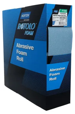 Immagine prodotto di CARTA ABRASIVA Norton Pro Plus A975 Rotolo 115 mm x 25 m P1500