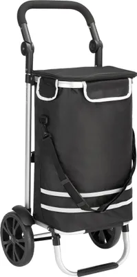Produktbild von Nákupný vozík čierny 56L, do 50 kg