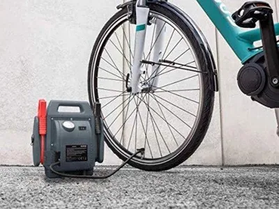 Zdjęcie produktu dla Urządzenie do rozruchu z kompresorem, powerbank 12 V, pomoc przy rozruchu
