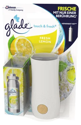 Produktbild von Glade by Brise Touch & Fresh Fresh Lemon, Drinnen, 10 ml, Weiß